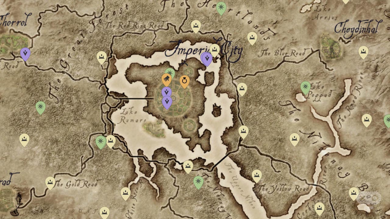 گشت و گذار در نقاط مختلف دنیای بازی The Elder Scrolls Oblivion Remasterd