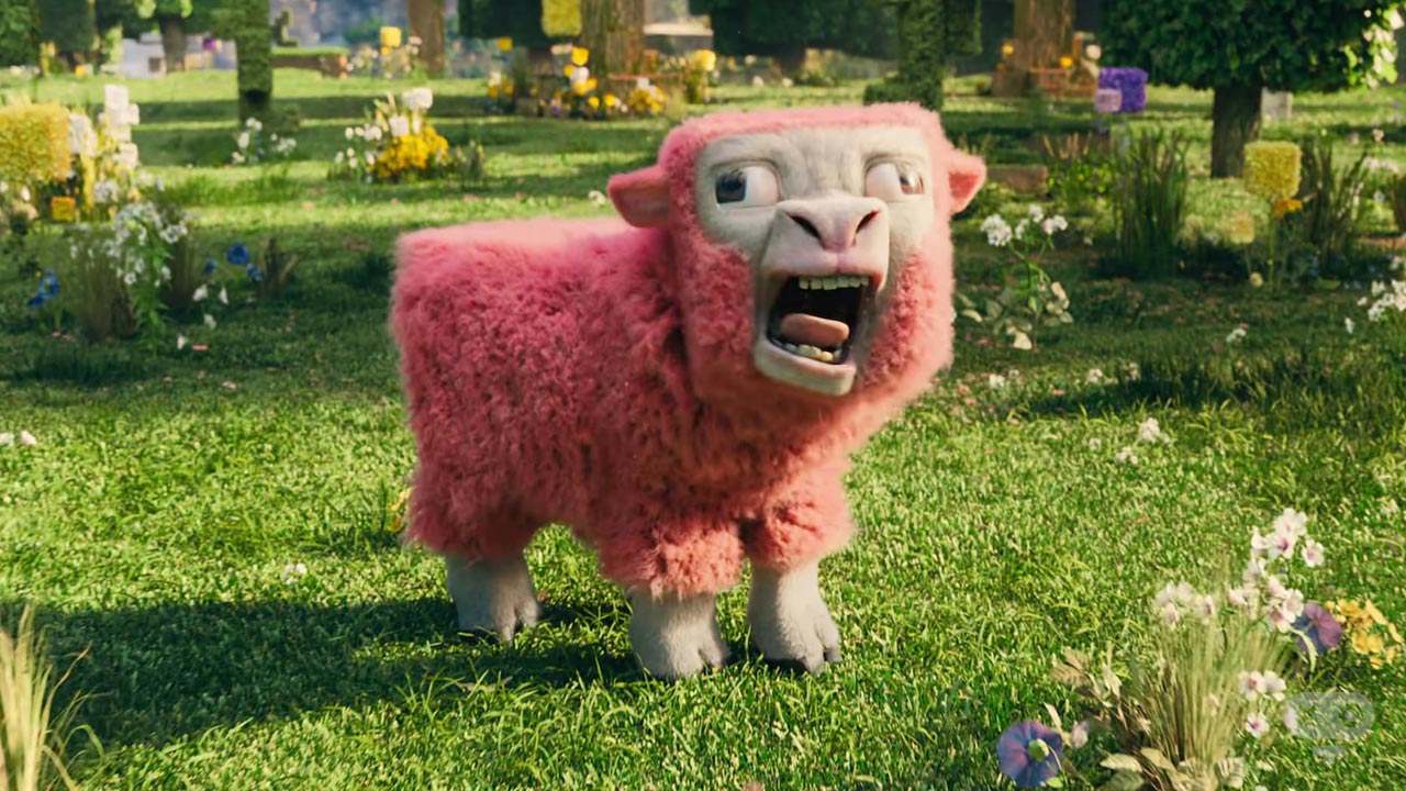 حضور Sheep در فیلم ماینکرفت