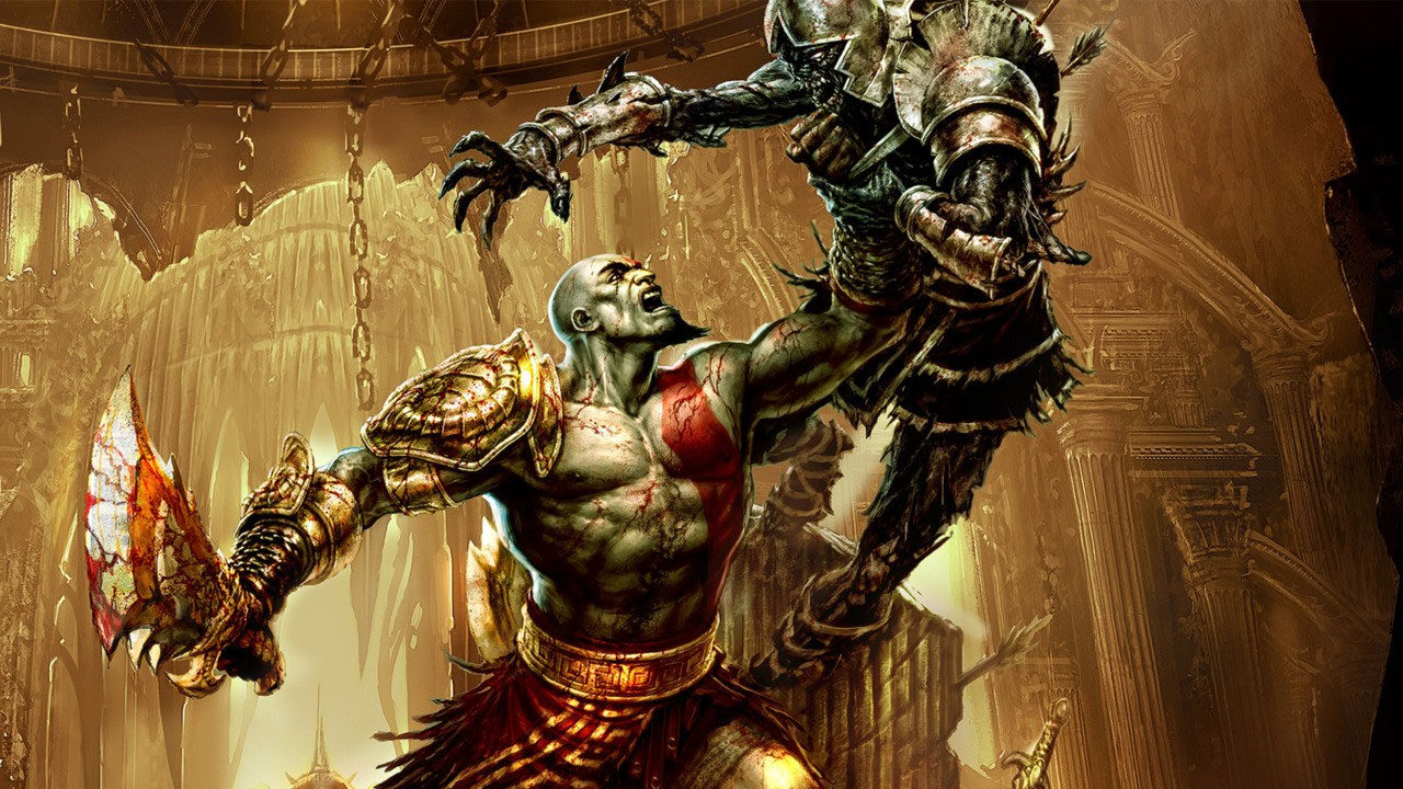 بازی مترویدوانیا God of War دو بعدی