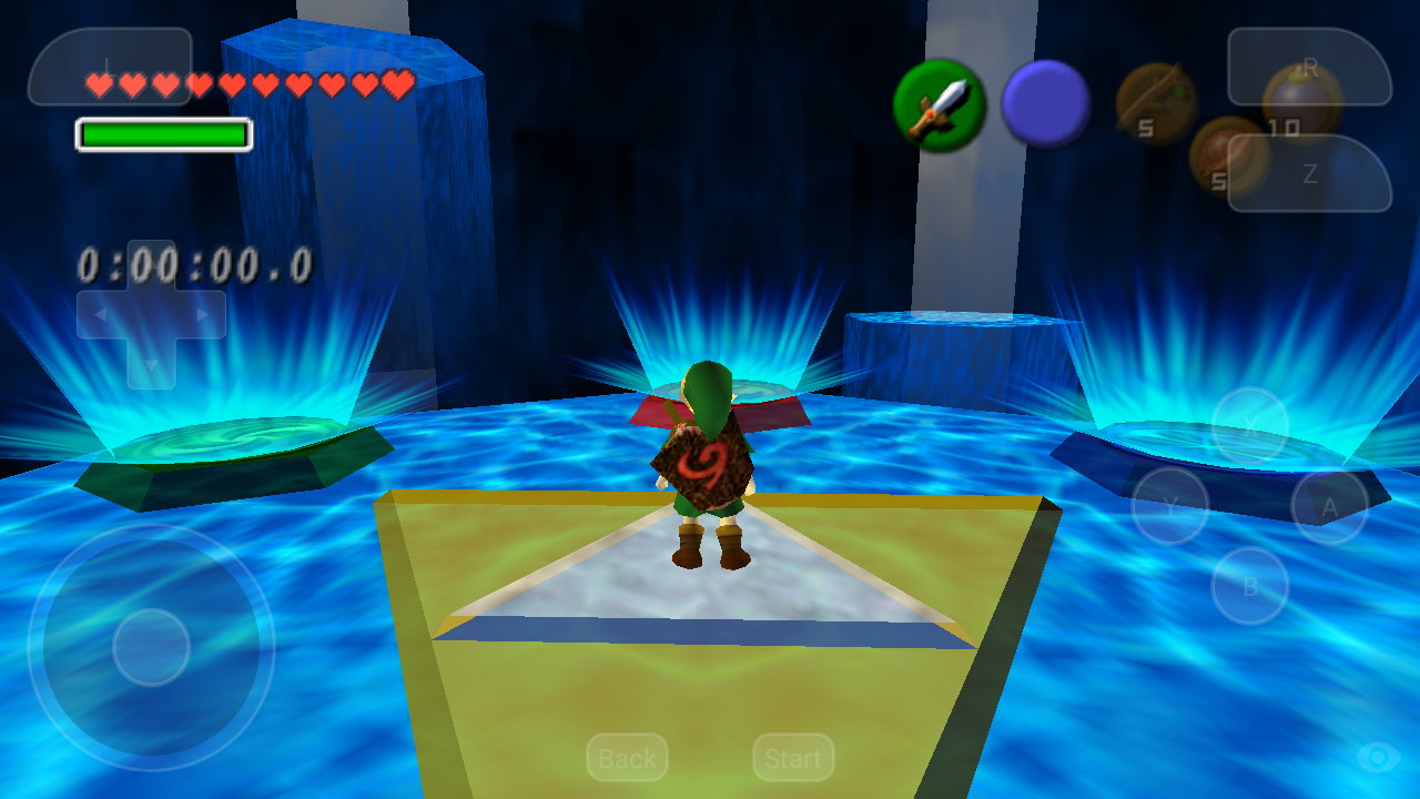 اسکرین بازی The Legend of Zelda Ocarina of Time