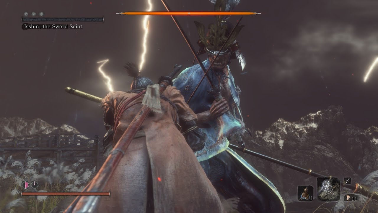 باس آخر Sekiro Shadows Dice Twice