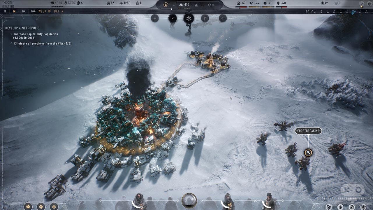 بازی Frostpunk 2 در لیست بهترین بازی های سیاسی