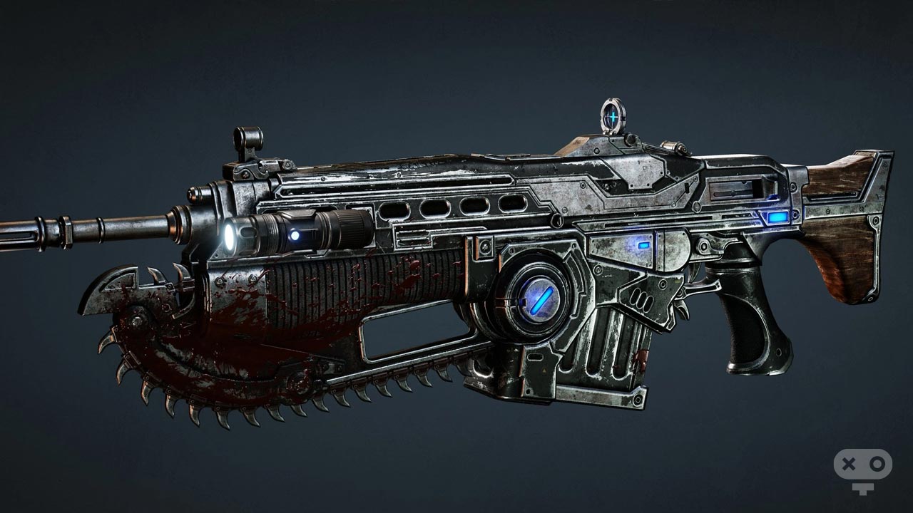 سلاح خاص و مثال زدنی Lancer در بازی Gears of War