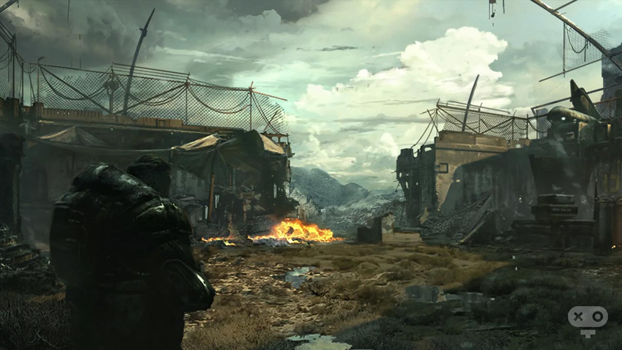 محیط های خشن و سخت در مراحل سه گانه Gears of War