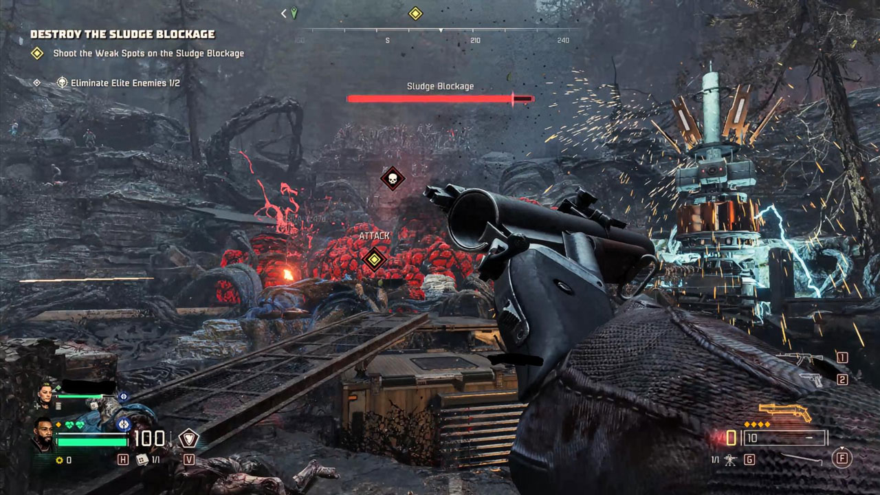 مراحل بازی Toxic Commando