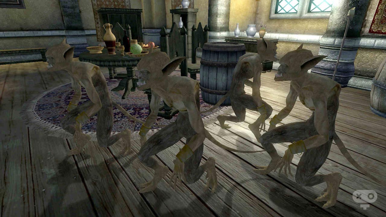 شخصیت Everscramp در لیست همراهان Elder Scrolls Oblivion