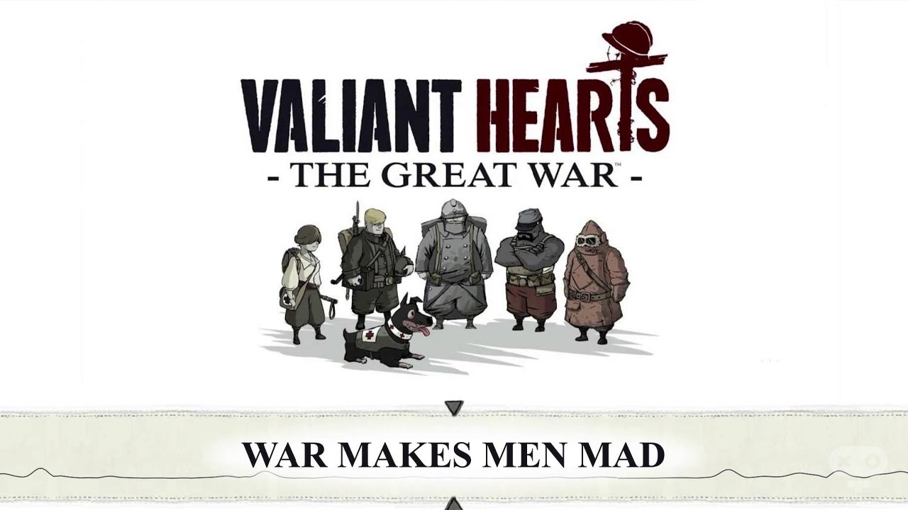 بازی Valiant Hearts در لیست بازی های ضد جنگ