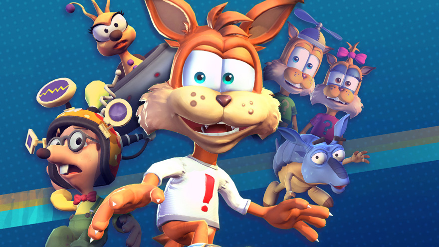 Bubsy Paws on Fire