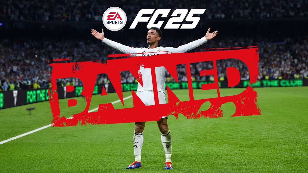مسدود شدن اکانت FC 25