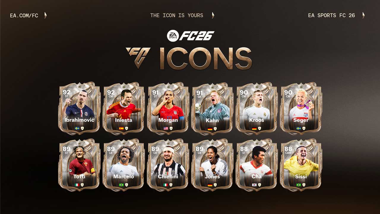 آیکون جدید بازی FC 26