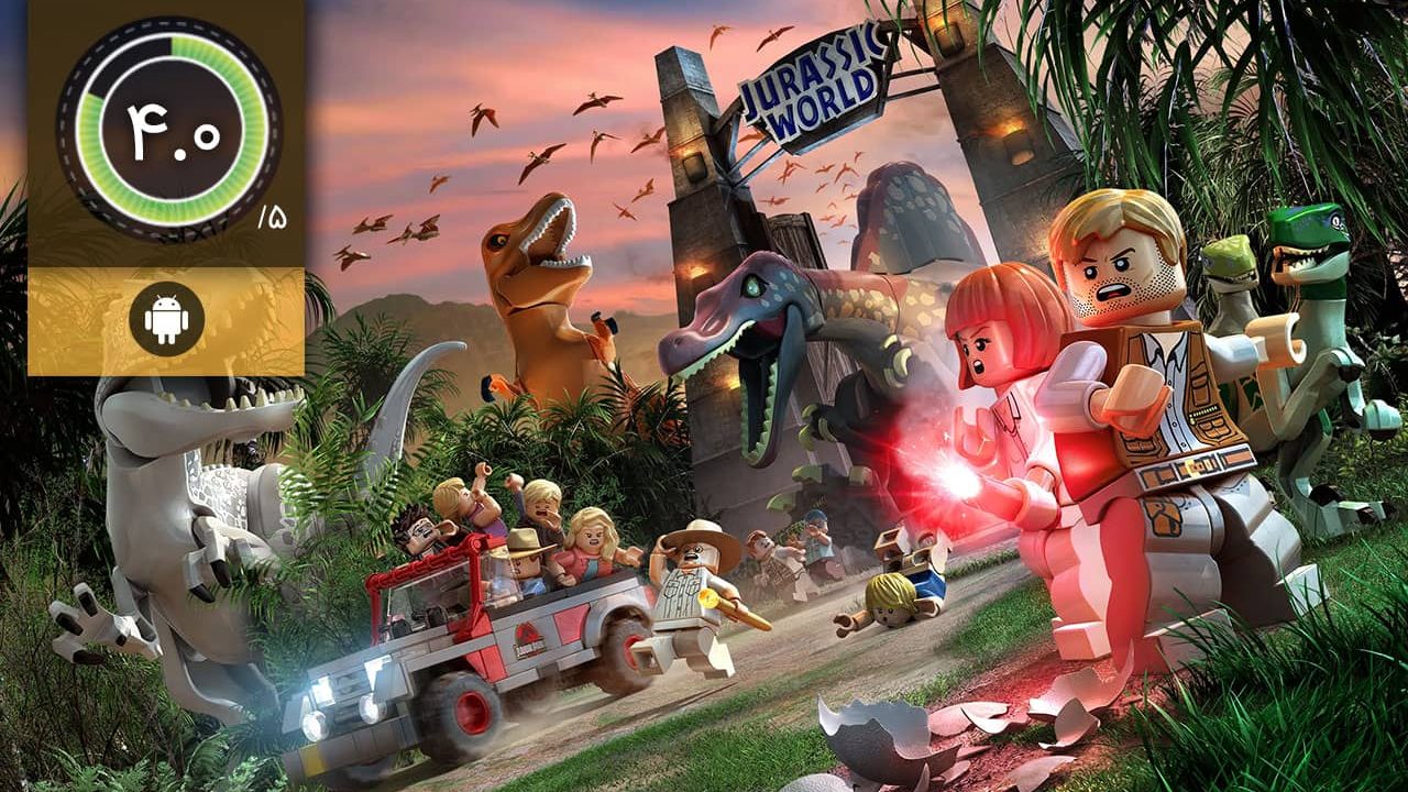 دانلود بازی Lego Jurassic World برای اندروید