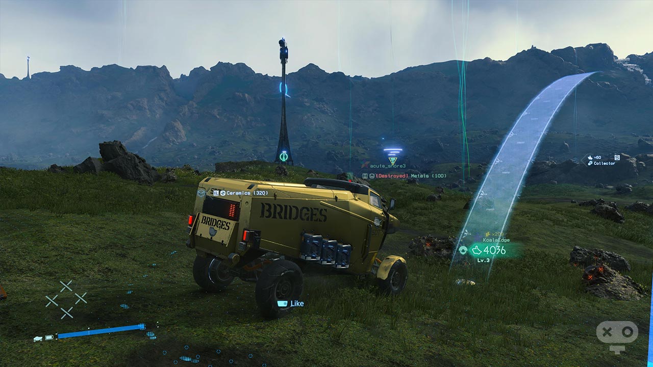 سازه Chiral Bridge در بازی Death Stranding 2