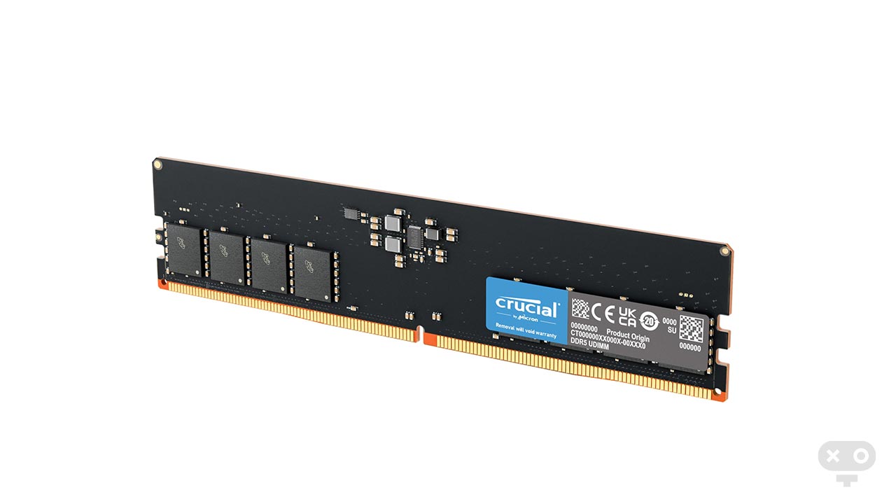 رم مدل Crucial Signature 8GB 4800Mhz در لیست راهنمای خرید رم برای سیستم گیمینگ