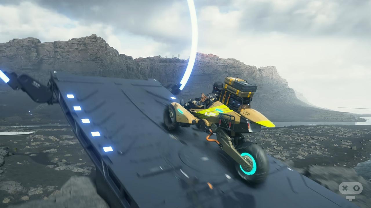 سازه Jump Ramp در بازی Death Stranding 2