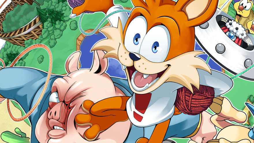 Bubsy in The Purrfect Collection
