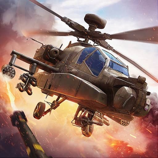 دانلود بازی Gunship Force Helicopter برای اندروید (نسخه 3.68.3)