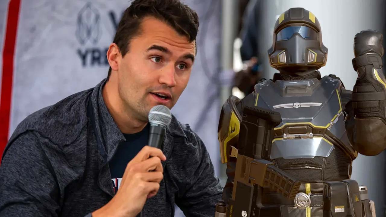 چارلی کرک بازی Helldivers 2