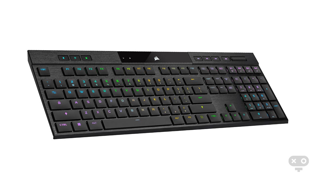 کیبورد K100 AIR RGB Wireles در لیست راهنمای خرید کیبورد گیمینگ 