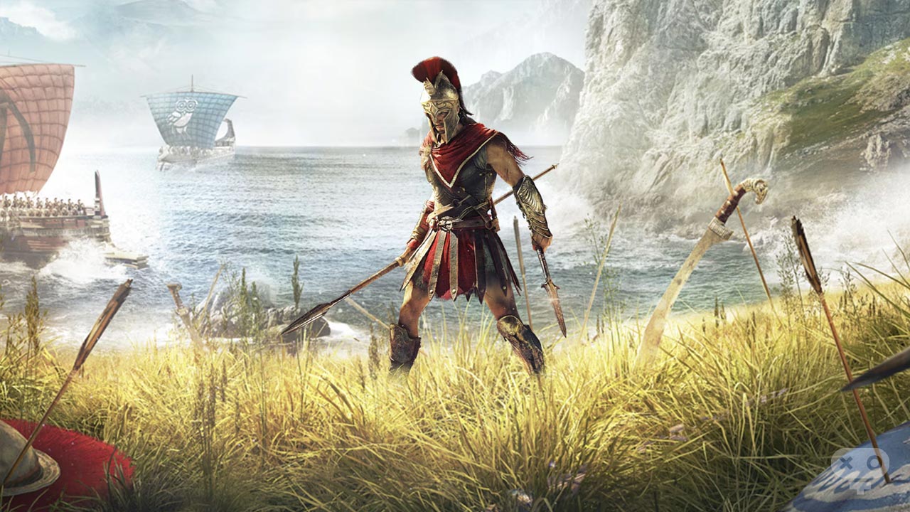 بازی Assassins Creed Odyssey در لیست بهترین بازی های جهان باز برای تازه کارها