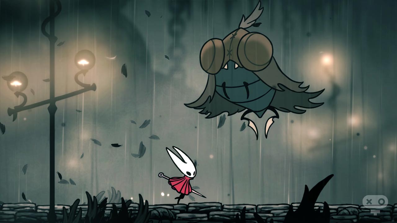 باس فایت Moorwing در بازی Hollow Knight Silksong