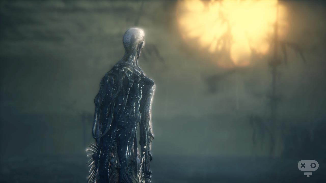 باس فایت Orphan در بازی Bloodborne