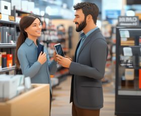 Electronics Supermarket Simulator
