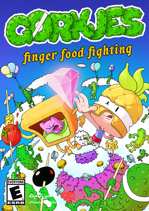 دانلود بازی GORKJES finger food fighting برای PC