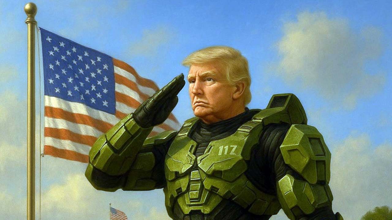 هیلو دونالد ترامپ Halo