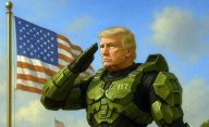 هیلو دونالد ترامپ Halo