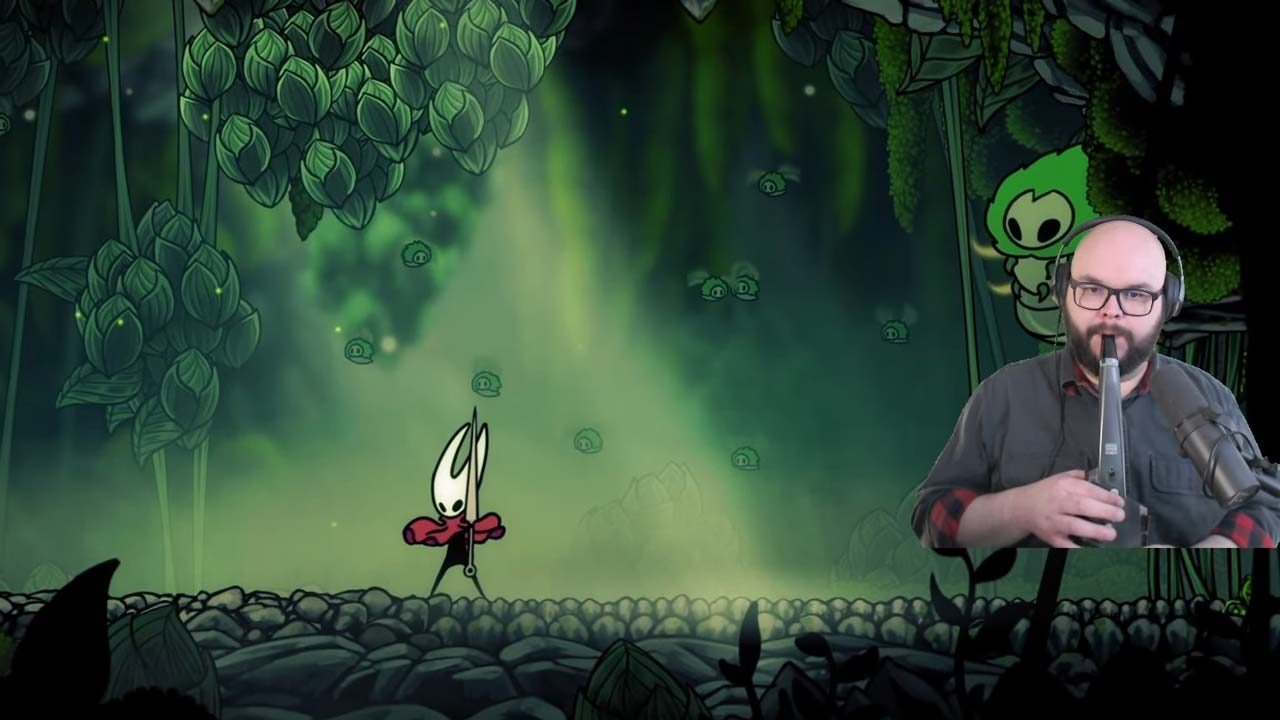 Hollow Knight Silksong ساکسیفون