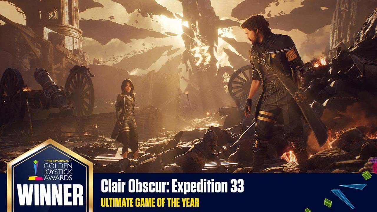 برندگان Golden JoyStick 2025