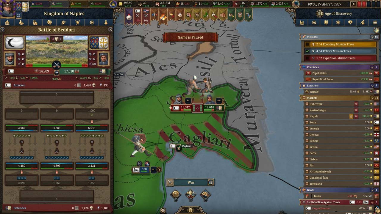 نمرات و نقد بازی Europa Universalis V