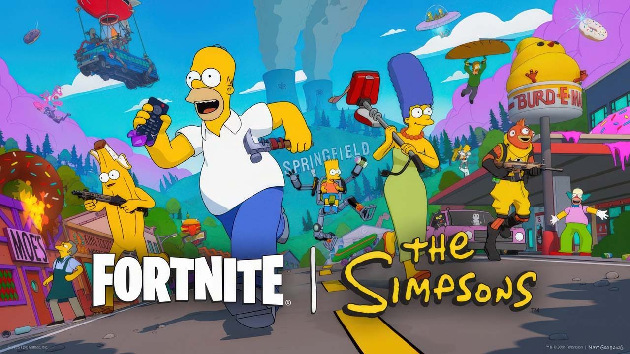 فورتنایت سیمپسون ها