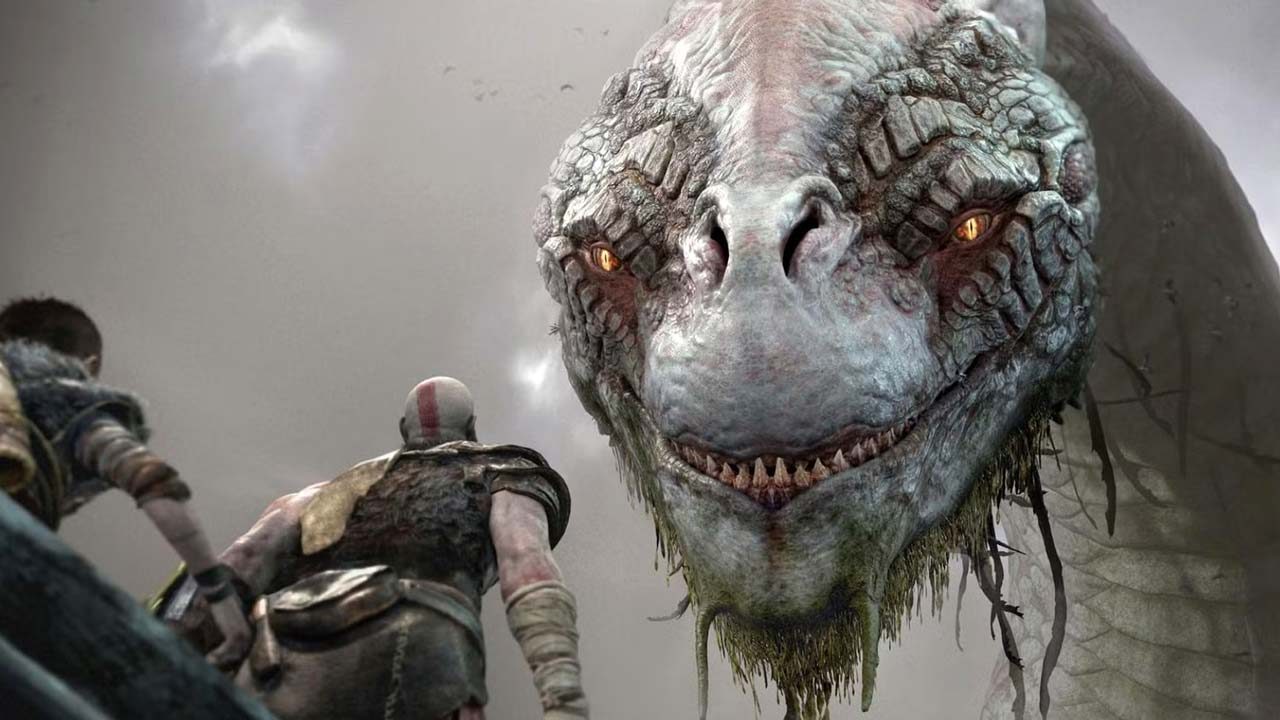 مار میدگارد بازی God of War