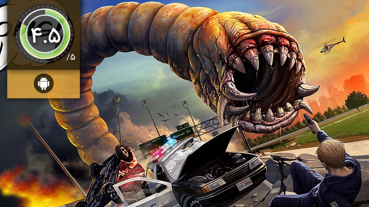 دانلود بازی Death Worm برای اندروید