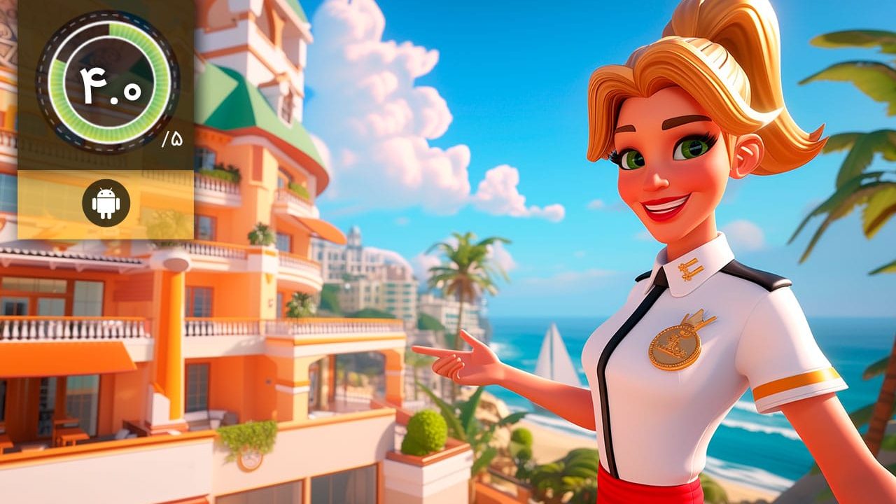 دانلود بازی Doorman Story: hotel simulator برای اندروید