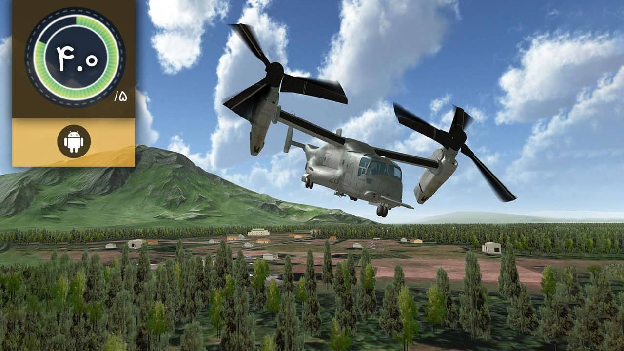 دانلود بازی Helicopter Slim Flight Simulator برای اندروید