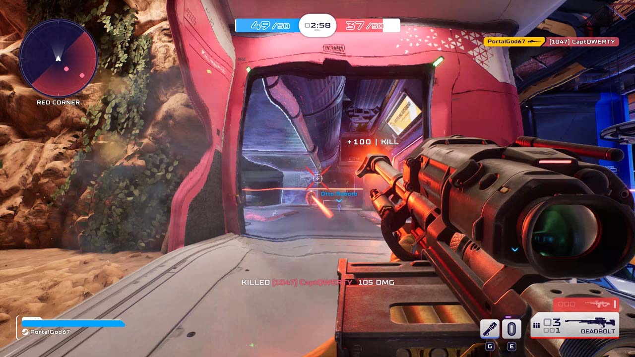 بازی Splitgate: Arena Reloaded