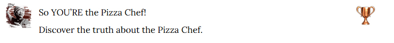 اچیومنت So you are the Pizza Chef در راهنمای تروفی های بازی Death Stranding