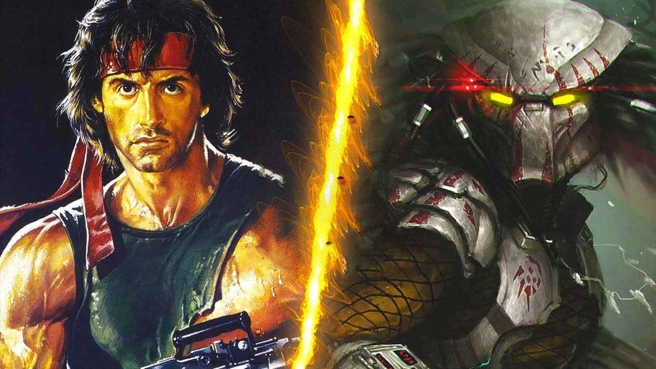 بازی رمبو و Predator