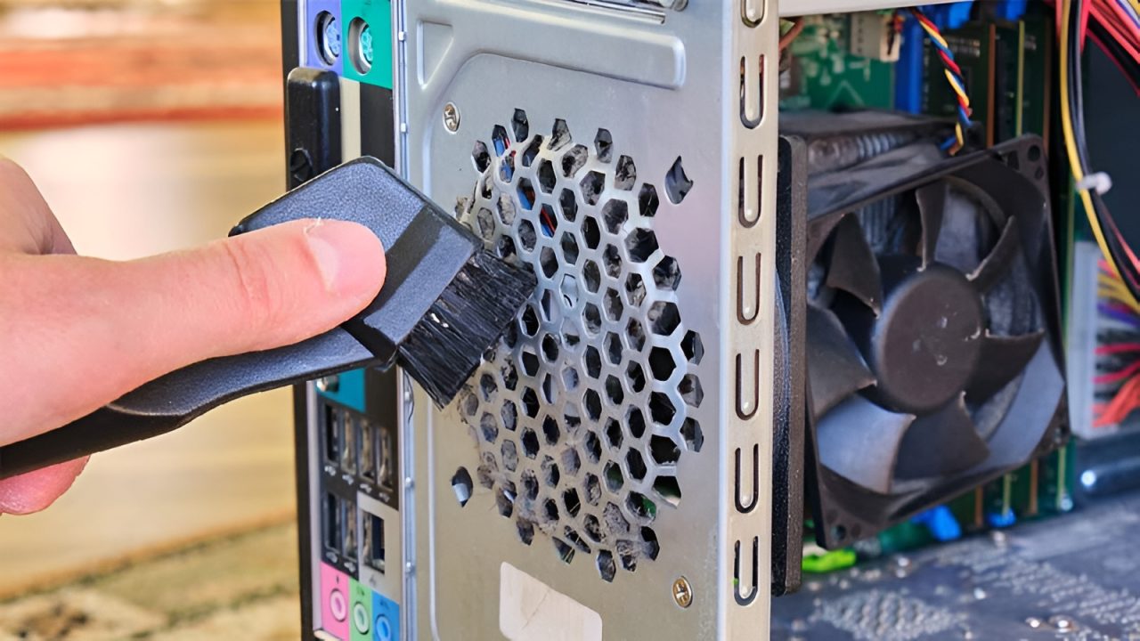 تمیز کردن فن‌ها