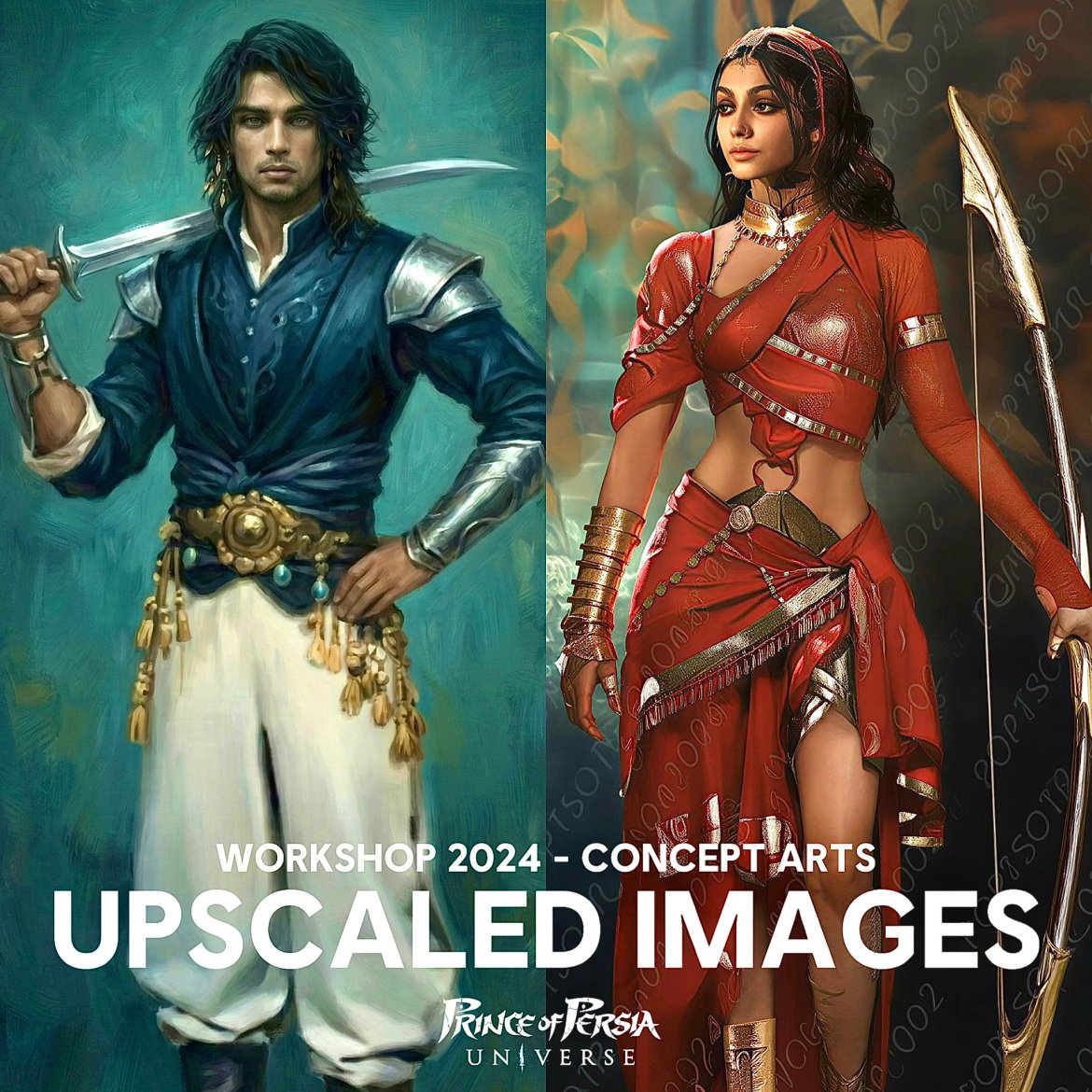 ظاهر شخصیت های ریمیک Prince of Persia