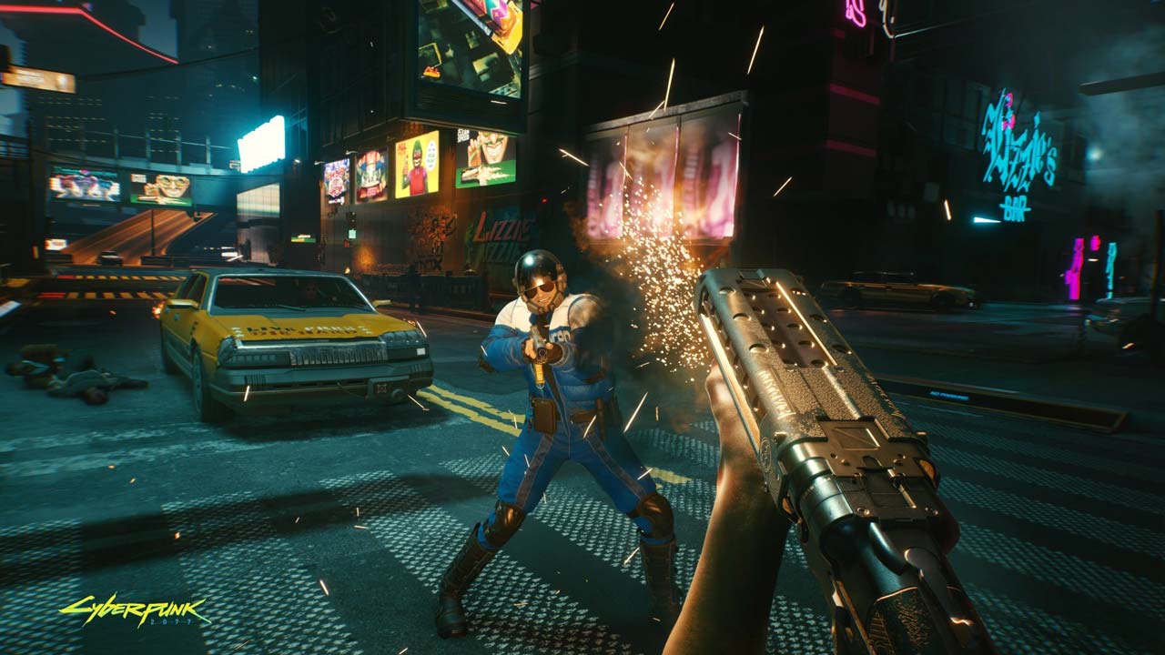 دوربین بازی Cyberpunk 2 سوم شخص اول شخص