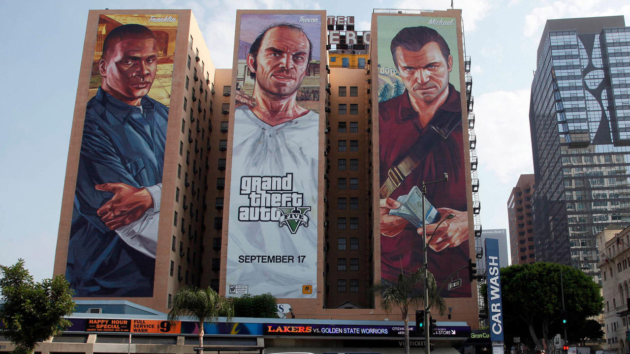 تبلیغات بازی GTA 6