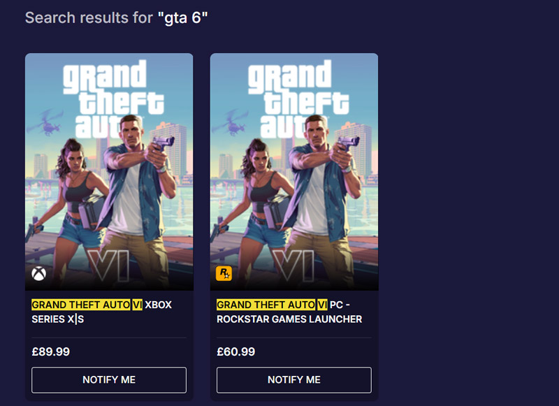 قیمت بازی GTA VI 