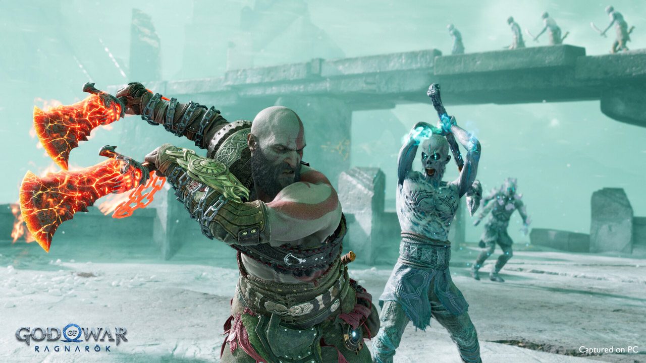 دابل جامپ God of War