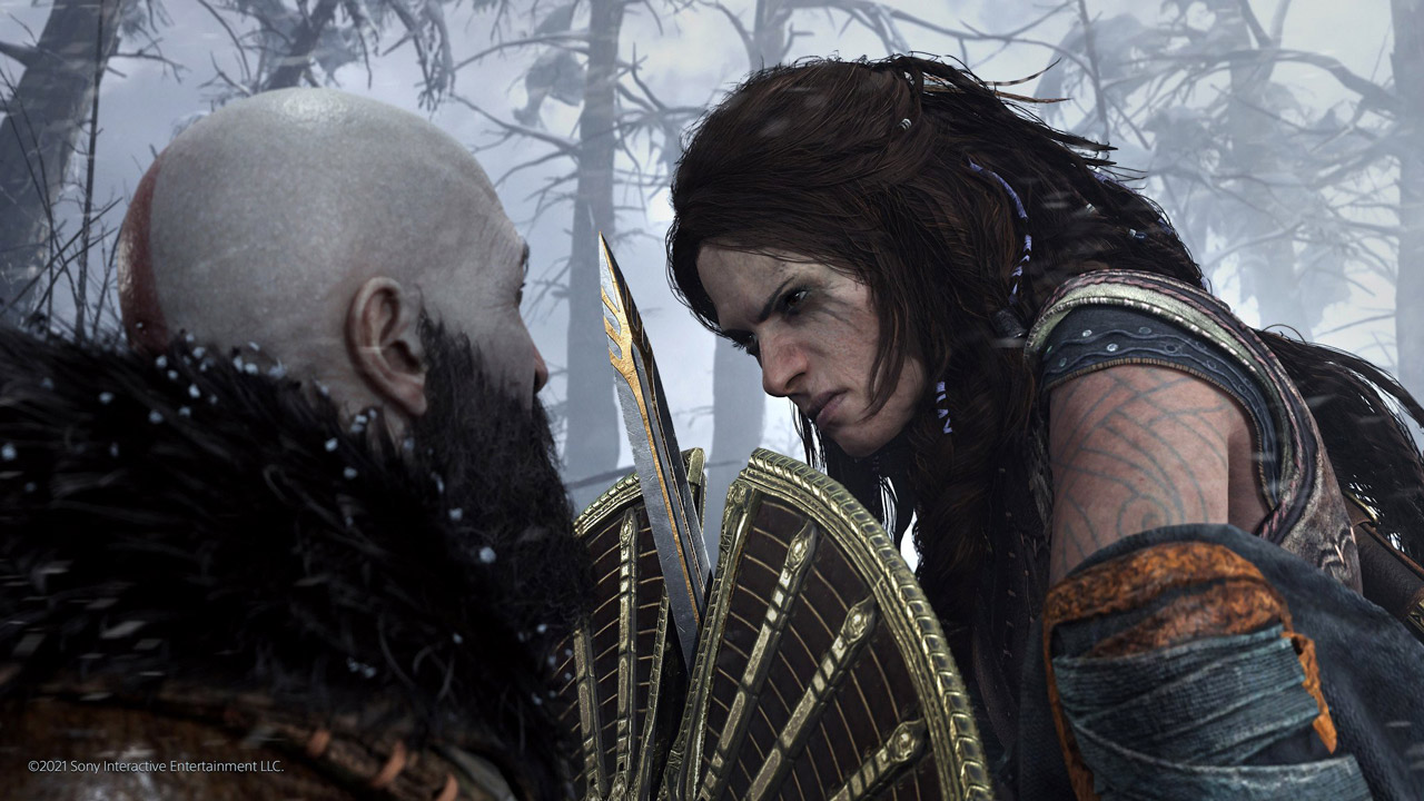 آتنا مصر کات سین حذف شده God of War Ragnarok