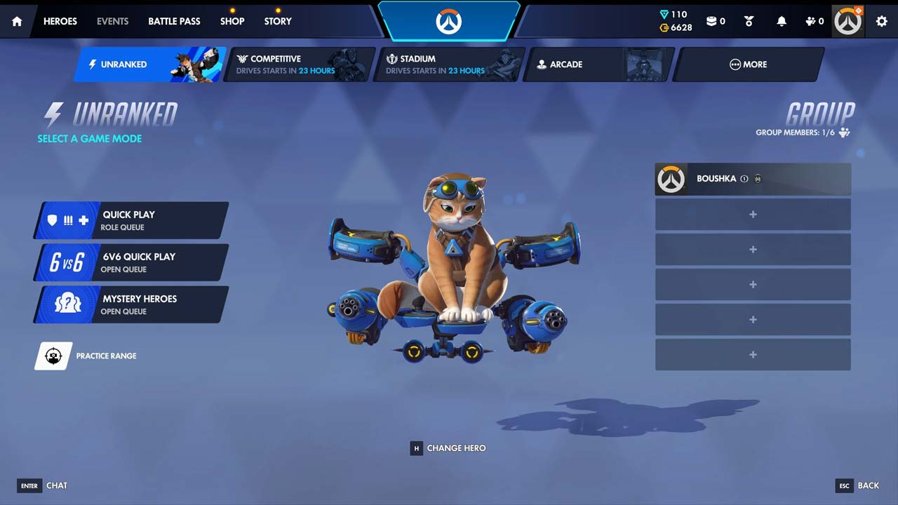 تغییر نام و آپدیت Overwatch