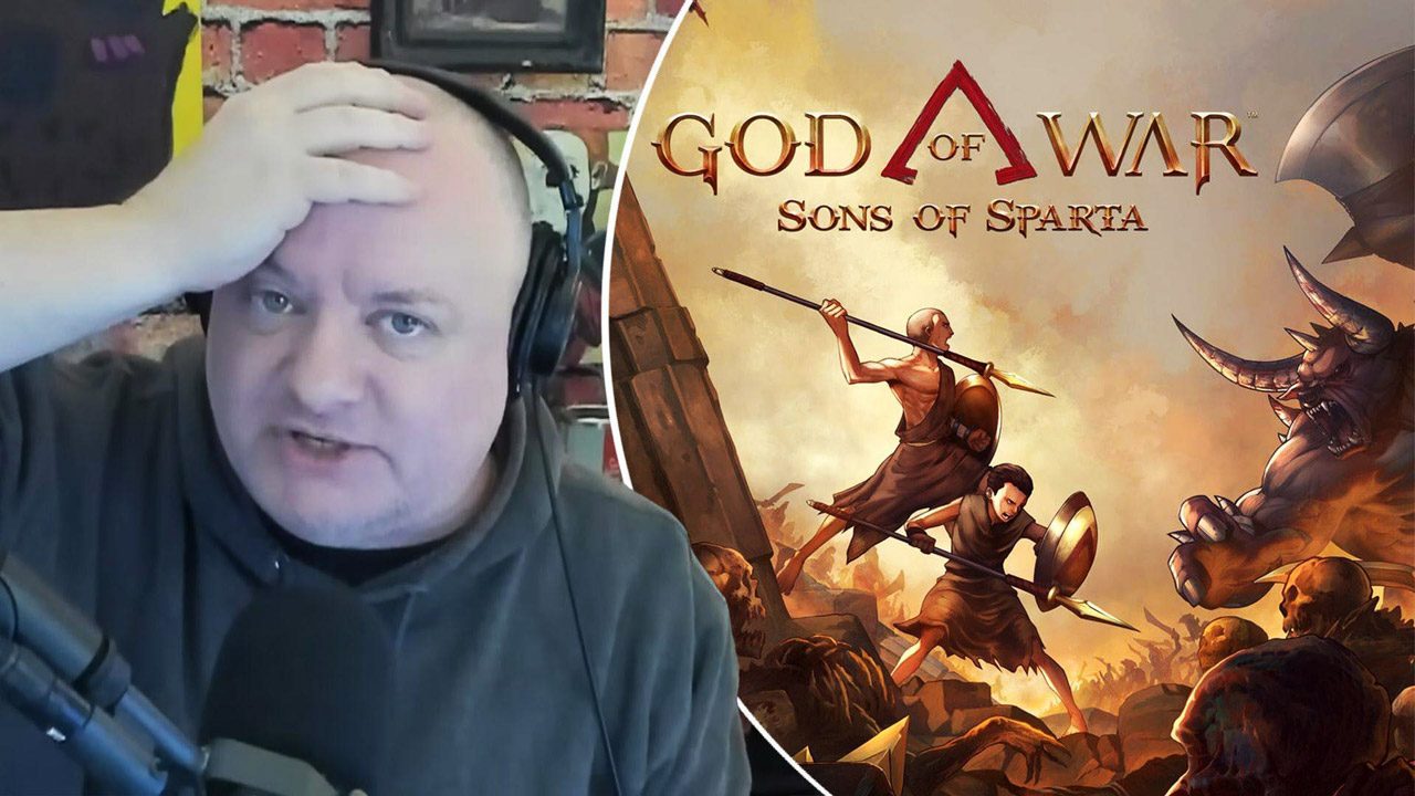 دیوید جفی خالق گاد اف وار Sons of Sparta