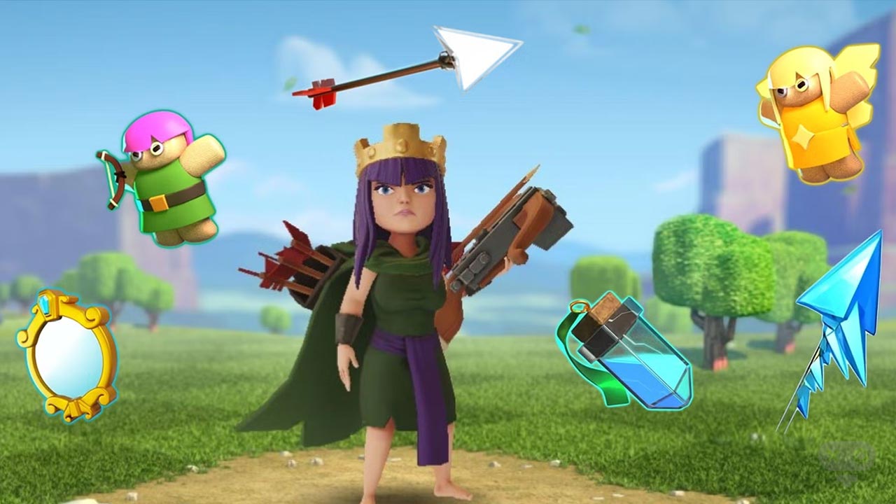 شخصیت Archer Queen در بازی کلش آف کلنز